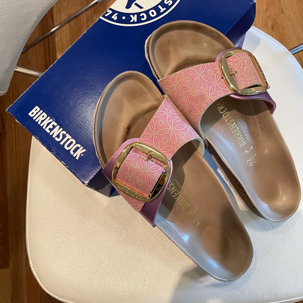 Birkenstock Madrid Big Buckle Style. All Leather.